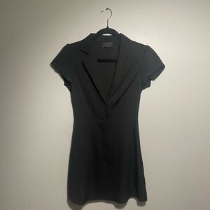 Black A-Line Mini Dress